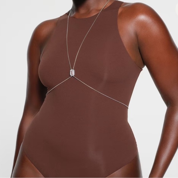 Swarovski x Skims Millenia Octagon Body Chain - Picture 2 of 6